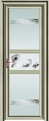 凹弧系列亮光香檳平開門PK0018